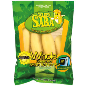 Steamed Saba Banana (Whole)